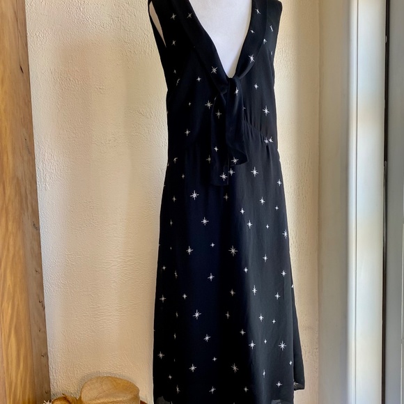 Reformation Dresses & Skirts - NWT Reformation Ashton Constellation black and white crepe midi dress Sz 8